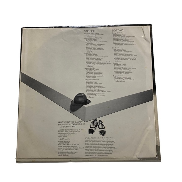 Eric Carmen Change Of Heart Vinyl, LP, Album, Arista AB 4184 -R42 Record - Picture 5 of 5